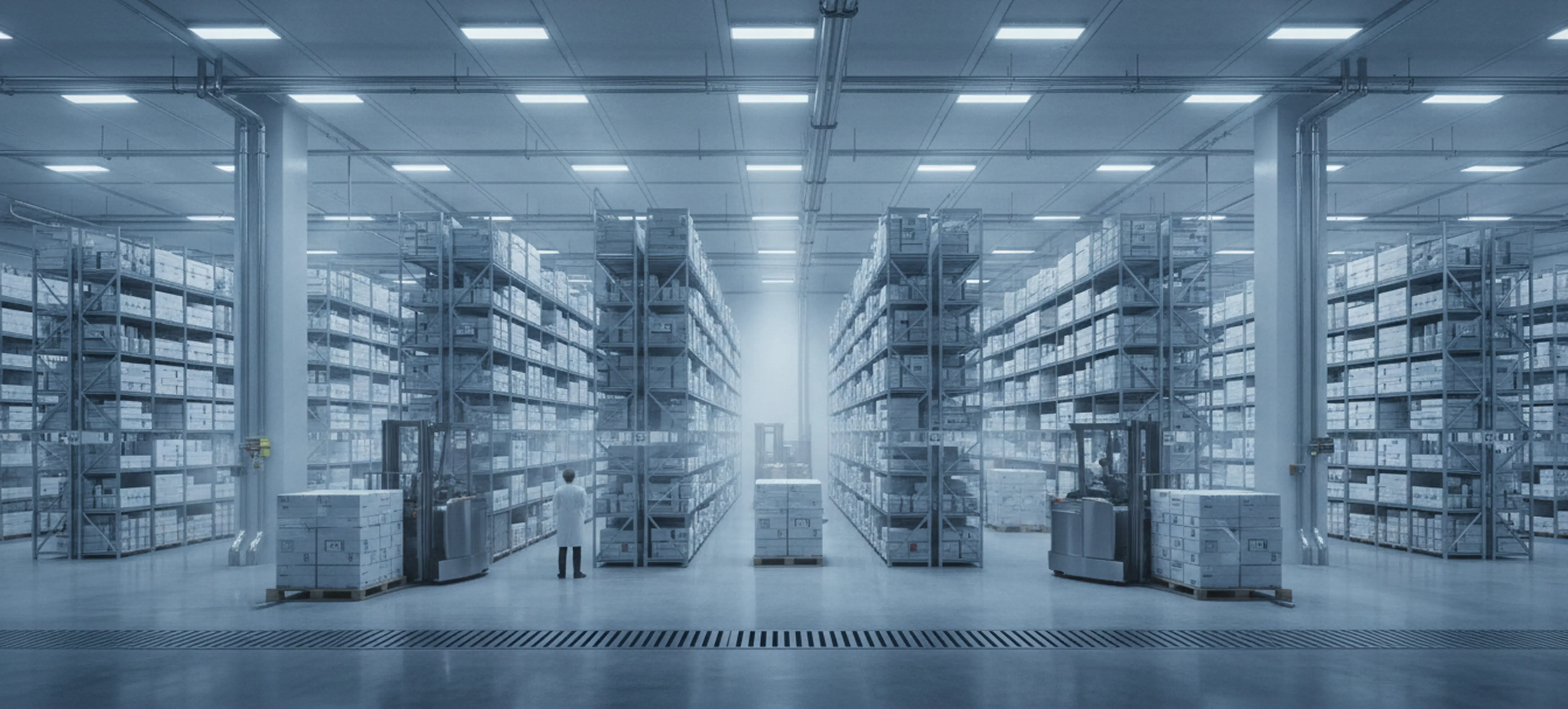Raw ingredients warehouse