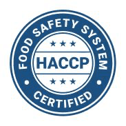 HACCP Food Safety Certified